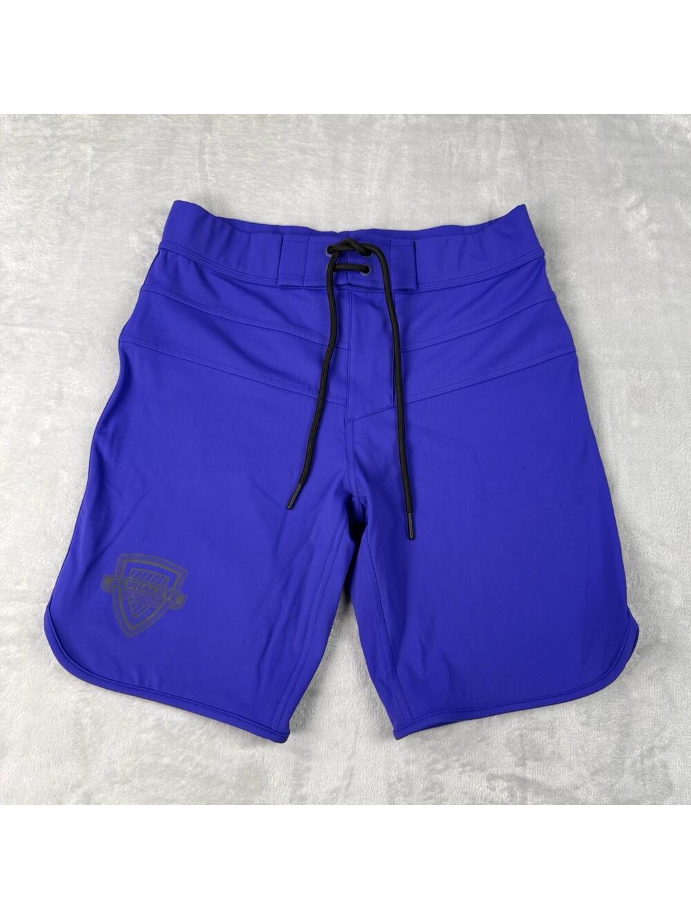 Alphalete Shorts Mens 29 Competition Purple Beach Surfing Board Unlined Swim Gym